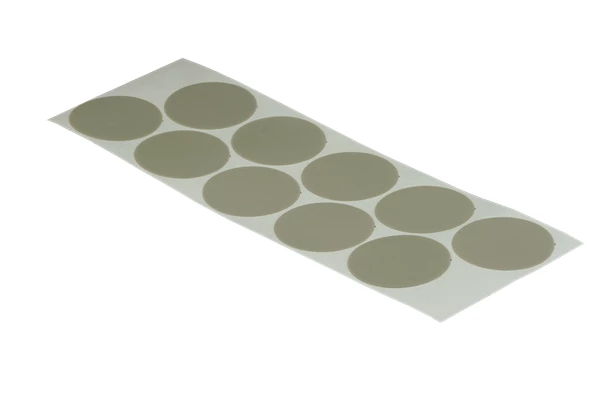 Abrasive sanding disc or roll, Q-Refinish brand, professional automotive tool, white background, studio photography