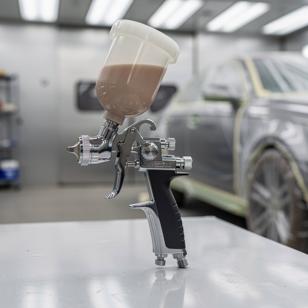 Professional automotive spray gun for car painting