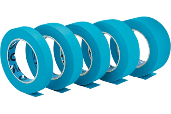 Automotive masking film roll for car painting protection, transparent plastic